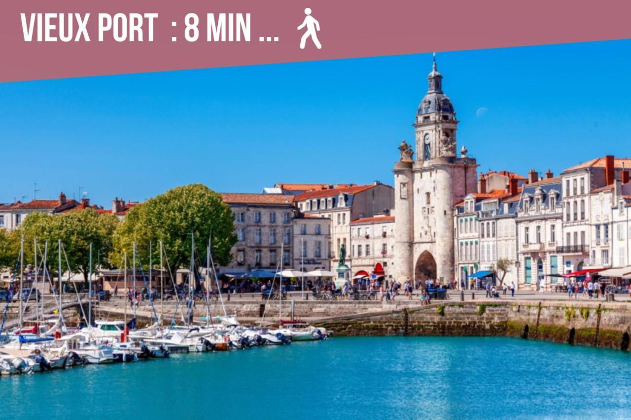 Ღ Marche Central • Au Coeur De Ville & Spacieux Ла-Рошель Екстер'єр фото